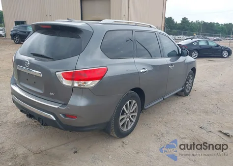 2016 Nissan Pathfinder Sv z USA, uszkodzony, nr VIN 5N1AR2MN0GC604535